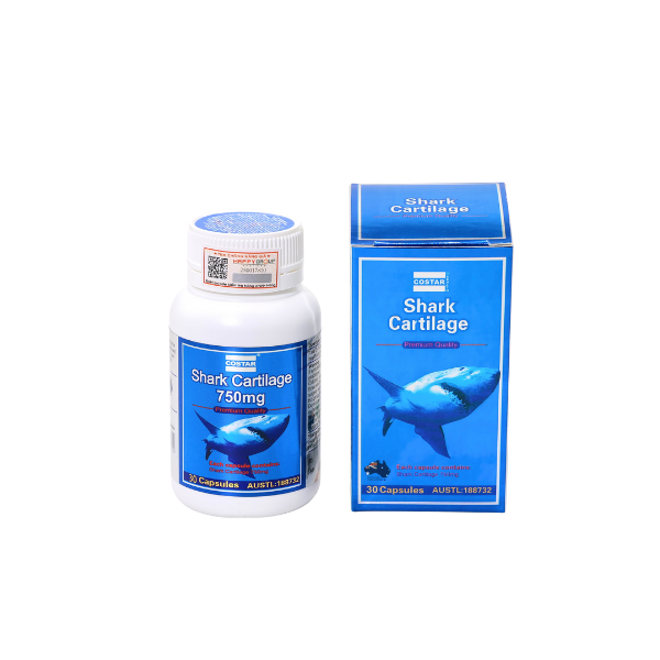 Sụn cá mập Costar Shark Cartilage 750mg 30 viên