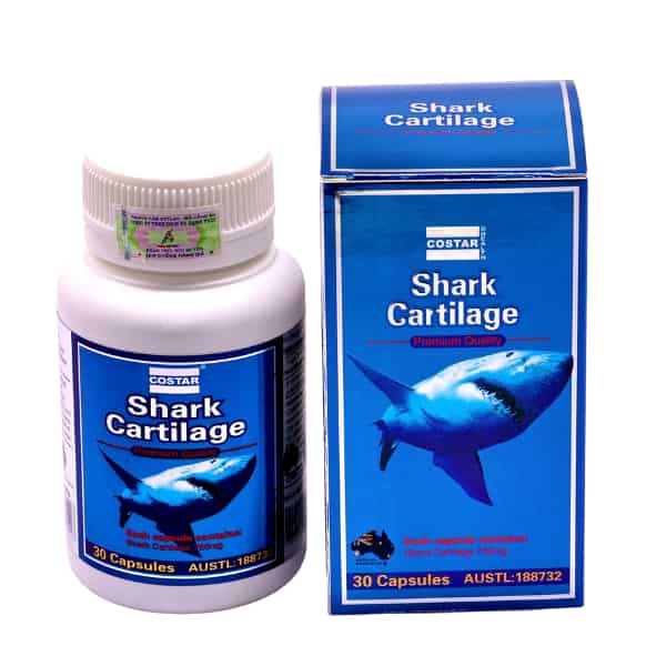 Sụn cá mập Costar Shark Cartilage 750mg 30 viên - Công ty TNHH Dịch Vụ Hạnh  Phúc - Happy Services