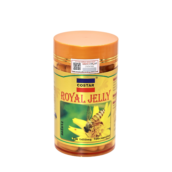 Sữa Ong Chúa 1450mg Royal Jelly Costar 60 viên