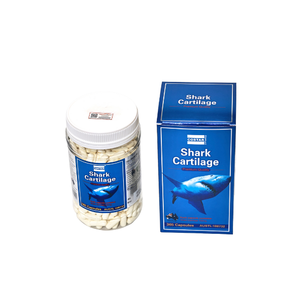 Sụn cá mập Costar Shark Cartilage 750mg 365 viên