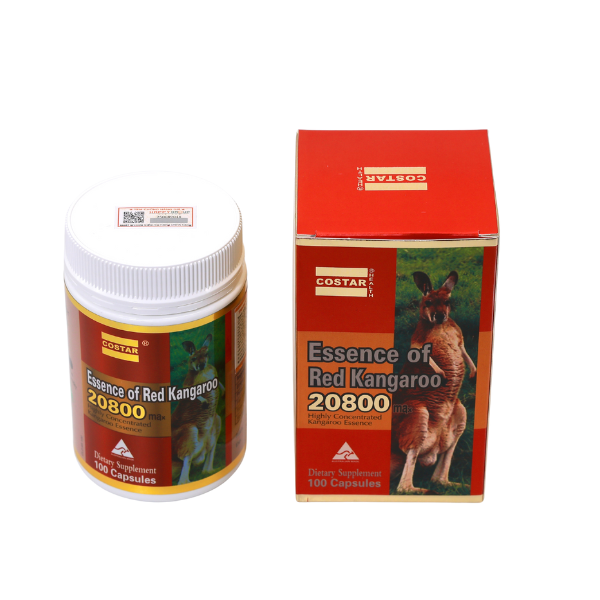 Costar Essence of Red Kangaroo Viên Uống Hỗ Trợ Sinh Lý Nam Giới 100 Viên